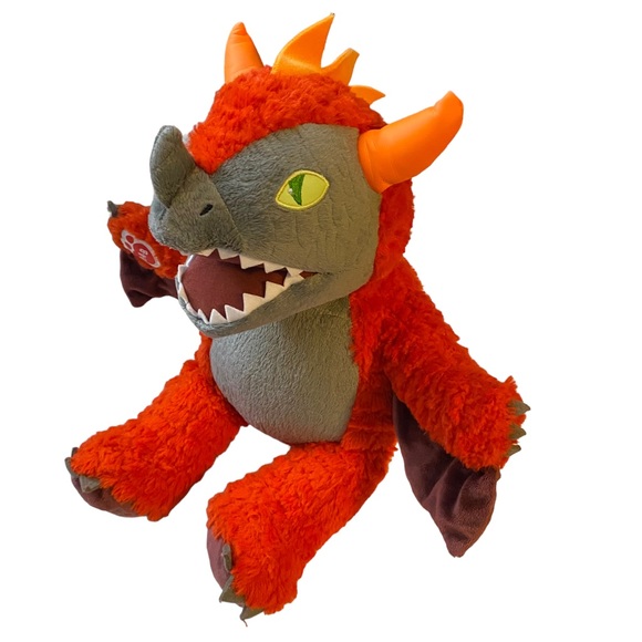 Build A Bear MagiQuest Charlock MagicQuest Red Dragon Plush - Picture 2 of 8